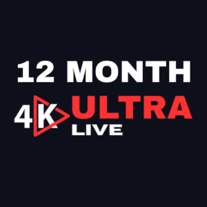 12 Month UltraLive4k